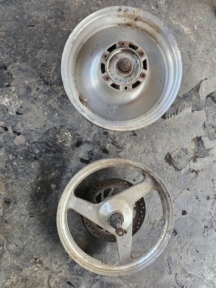 ล้อเดิม หน้า หลัง phantom150 ไม่ดุ้ง ไม่คด