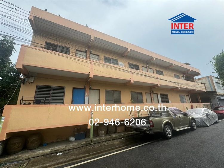 อพาร์ทเมนท์ 2 ชั้น 53 ตร.ว. อพาร์ทเมนท์ ซอยบ้านบางสานฝั่งเหนือ ถนนกาญจนาภิเษก ถนนติวานนท์ เมืองปทุมธานี ปทุมธานี