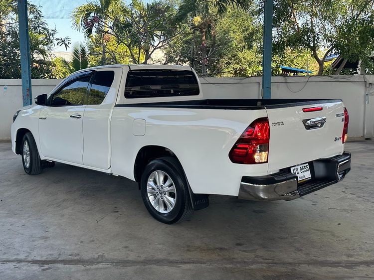 Toyota Hilux Revo 2017 2.4 E Pickup ดีเซล ไม่ติดแก๊ส เกียร์ธรรมดา ขาว รูปที่ 4