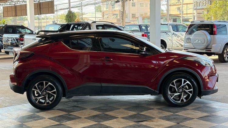 Toyota C-HR 2019 1.8 HV Hi Utility-car ไฮบริด ไม่ติดแก๊ส เกียร์อัตโนมัติ แดง รูปที่ 4
