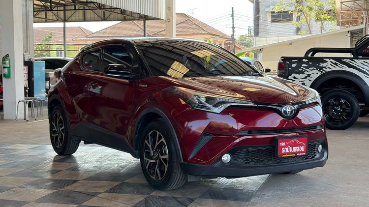 Toyota C-HR 2019 1.8 HV Hi Utility-car ไฮบริด ไม่ติดแก๊ส เกียร์อัตโนมัติ แดง รูปที่ 3