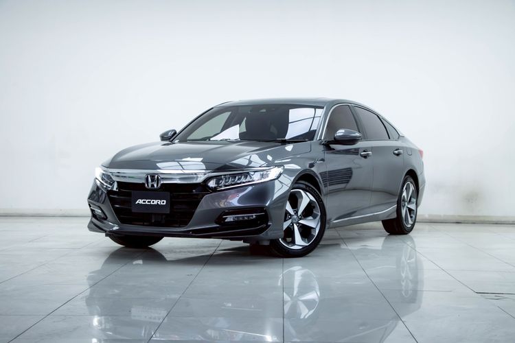 Honda Accord 2019 2.0 Hybrid Tech Sedan ไฮบริด ไม่ติดแก๊ส เกียร์อัตโนมัติ เทา