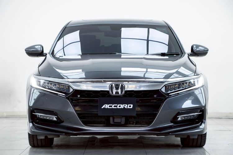 Honda Accord 2019 2.0 Hybrid Tech Sedan ไฮบริด ไม่ติดแก๊ส เกียร์อัตโนมัติ เทา รูปที่ 4