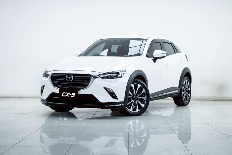 Mazda CX-3 2020 2.0 SP Utility-car เบนซิน ไม่ติดแก๊ส เกียร์อัตโนมัติ ขาว