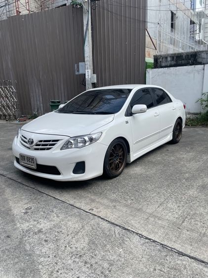 Toyota Altis 2011 1.6 G Sedan เบนซิน ไม่ติดแก๊ส เกียร์อัตโนมัติ ขาว รูปที่ 2