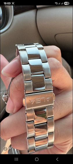 สภาพใหม่ 43มิล บัตรรับประกันครบยกกล่อง ถอดสาย Steel เก็บสภาพใหม่ครับ รูปที่ 15