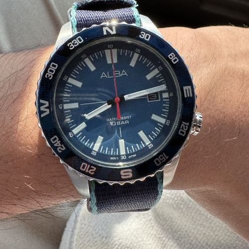 สภาพใหม่ 43มิล บัตรรับประกันครบยกกล่อง ถอดสาย Steel เก็บสภาพใหม่ครับ รูปที่ 12