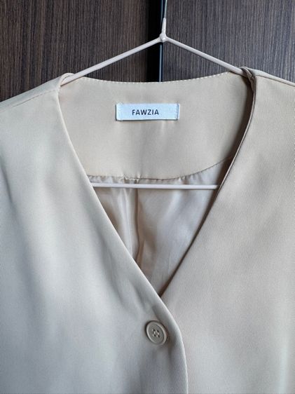 เสื้อสูททรงครอปแบรนด์เกาหลี FAWZIA รูปที่ 2