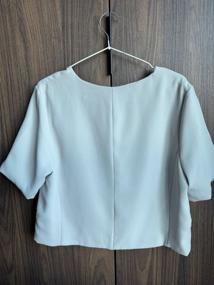 เสื้อทรงครอปแบรนด์เกาหลี F.U รูปที่ 4