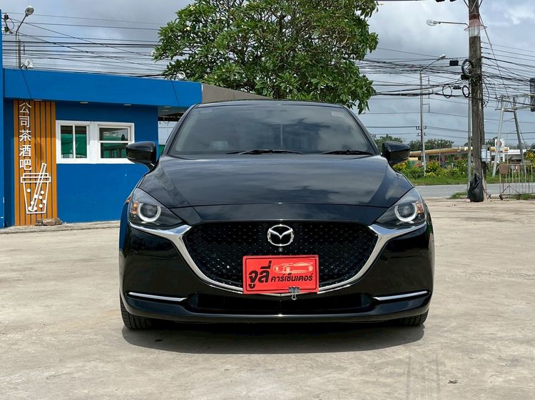 Mazda Mazda 2 2020 1.3 Skyactiv-G SP Sedan Sedan เบนซิน ไม่ติดแก๊ส เกียร์อัตโนมัติ ดำ รูปที่ 3