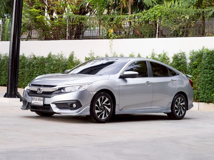 Honda Civic 2017 1.8 EL i-VTEC Sedan เบนซิน ไม่ติดแก๊ส เกียร์อัตโนมัติ บรอนซ์เงิน รูปที่ 3