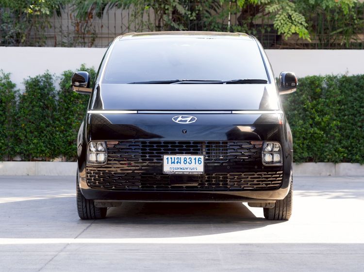 Hyundai Staria 2022 2.2 SEL Utility-car ดีเซล ไม่ติดแก๊ส เกียร์อัตโนมัติ ดำ รูปที่ 2