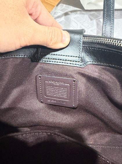 Coach nina small tote bag รูปที่ 9