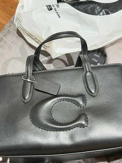 Coach nina small tote bag รูปที่ 6