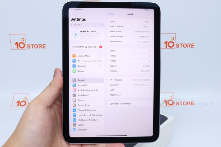 iPad mini 7 256GB WiFi - ID25120353 รูปที่ 11