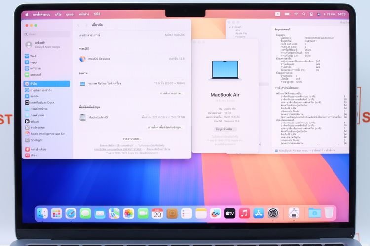 MacBook Air M4 13" 16.256GB - ID25120352  รูปที่ 4