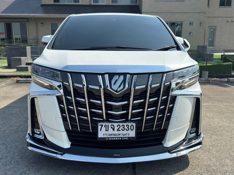 Toyota Alphard 2021 2.5 S C-Package Van เบนซิน เกียร์อัตโนมัติ ขาว รูปที่ 2