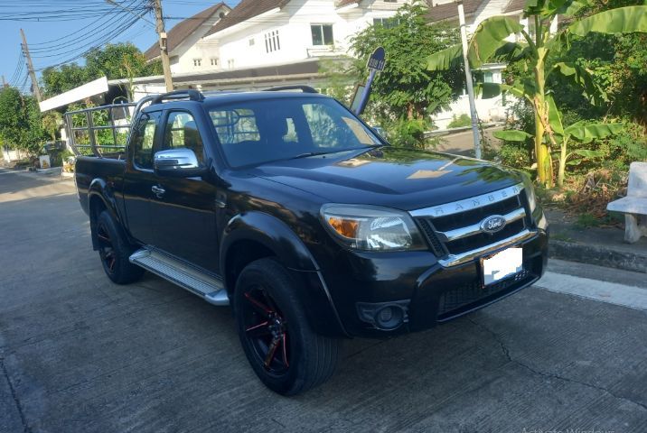 Ford Ranger 2011 2.5 Hi-Rider XLS Pickup ดีเซล ไม่ติดแก๊ส เกียร์ธรรมดา ดำ รูปที่ 3