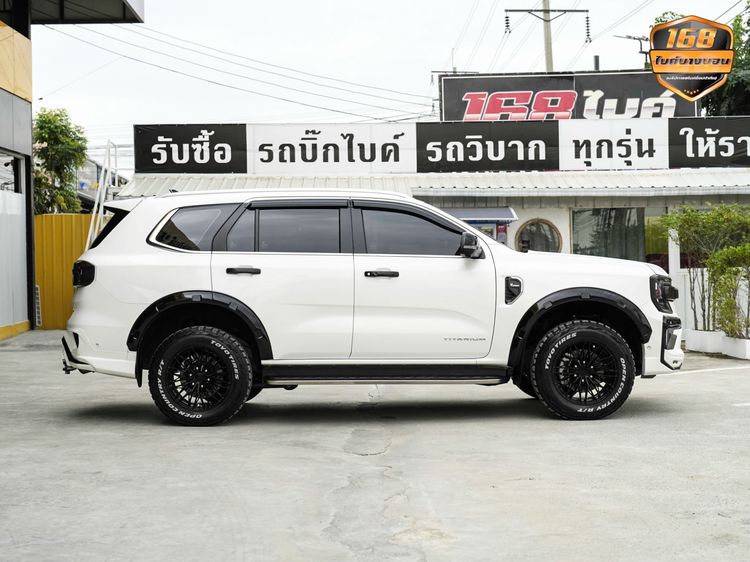 Ford Everest 2022 2.0 Titanium Plus Utility-car ดีเซล ไม่ติดแก๊ส เกียร์อัตโนมัติ ขาว รูปที่ 2