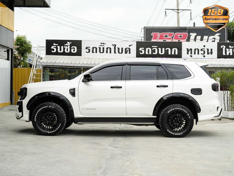Ford Everest 2022 2.0 Titanium Plus Utility-car ดีเซล ไม่ติดแก๊ส เกียร์อัตโนมัติ ขาว รูปที่ 3