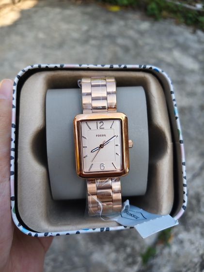 นาฬิกา Fossil แท้ ของใหม่ มือ 1 สีโรสโกลด์ รูปที่ 2