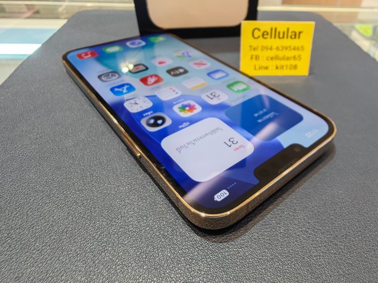 iPhone 13 Pro Max 128GB Batt100 สภาพสวยมาก เครื่องไทย ครบกล่อง รูปที่ 9