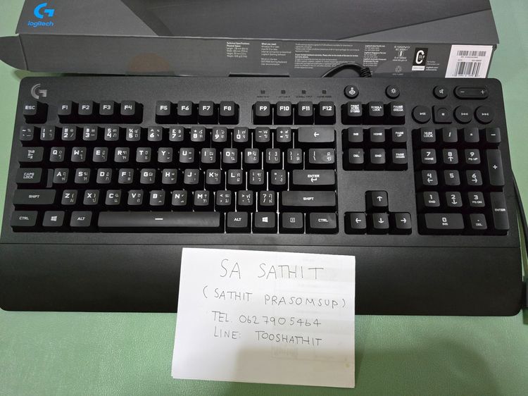ส่งต่อ Logitech G213 สภาพมือ 1 (ใช้ไม่ถึง 2 อาทิตย์) 750 บาท รูปที่ 4