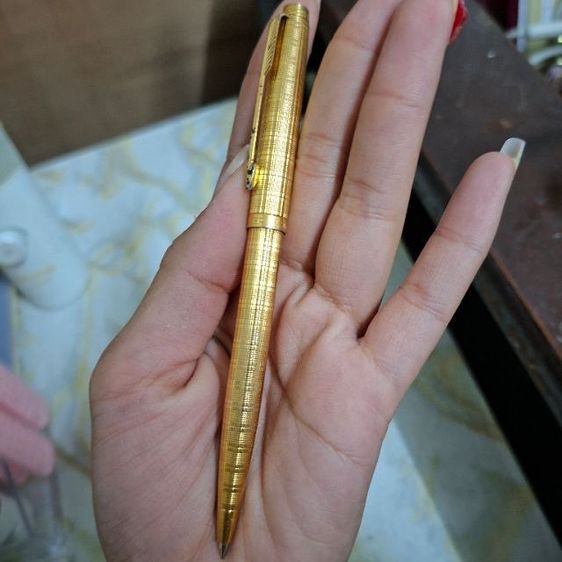 ปากกา Parker Sonnet Rollerball Gold สีทอง ของเก็บสะสม  รูปที่ 7