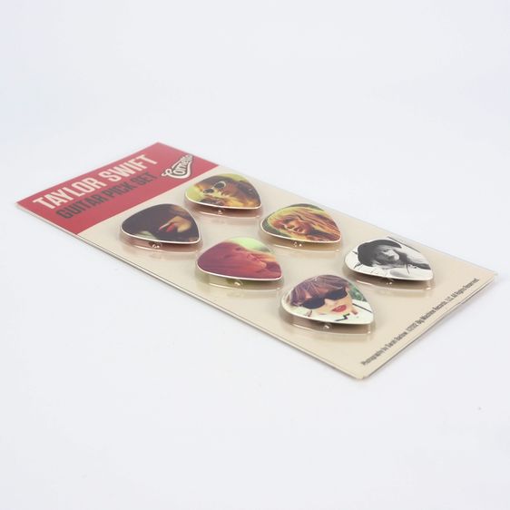 ปิ๊กกีตาร์ Taylor Swift x Cornetto (Red Era 2012) ของแท้ 6 ชิ้น รูปที่ 7
