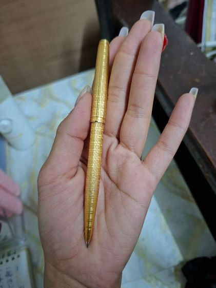ปากกา Parker Sonnet Rollerball Gold สีทอง ของเก็บสะสม รูปที่ 8