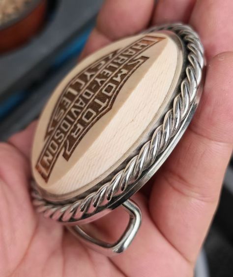 หัวเข็มขัดวัสดุธรรมชาติแท้​ อย่างสวย​ ราคาดีที่สุดครับ รูปที่ 4