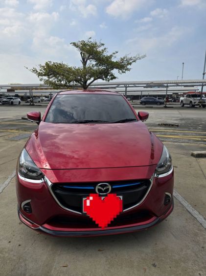 Mazda Mazda 2 2019 1.3 High Connect Sedan เบนซิน ไม่ติดแก๊ส เกียร์อัตโนมัติ แดง รูปที่ 4