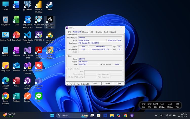 Lenovo Yoga Slim 7 14IMH9 OLED Touch ประกันเหลือ 20 เดือน อุปกรณ์ครบ รูปที่ 7