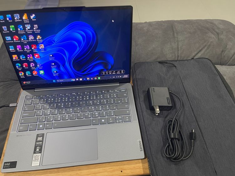 Lenovo Yoga Slim 7 14IMH9 OLED Touch ประกันเหลือ 20 เดือน อุปกรณ์ครบ รูปที่ 2