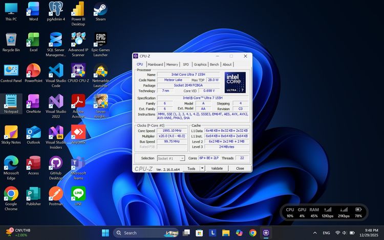 Lenovo Yoga Slim 7 14IMH9 OLED Touch ประกันเหลือ 20 เดือน อุปกรณ์ครบ รูปที่ 6