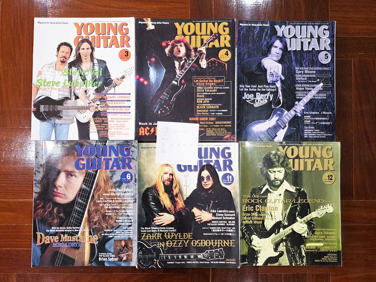 ขายหนังสือ Young Guitar ปี 91-02 VDO สอนกีตาร์ยุค 90s Reh Hot Lick คอนเสริตวง Rock เก่า ระดับสะสม หาไม่ได้อีกแล้ว รูปที่ 6