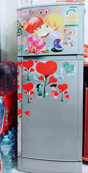 . ตู้เย็น2ประตูยี่ห้อ SHARP 5.9 คิว ความเย็นปกติ  ระบบละลายน้ำแข็งอัตโนมัติ  รูปที่ 2