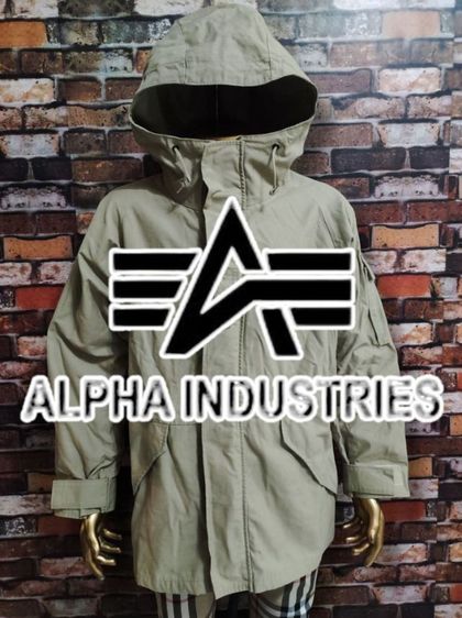 ALPHA PARKA, COLD🧥❄️US.90's รูปที่ 17