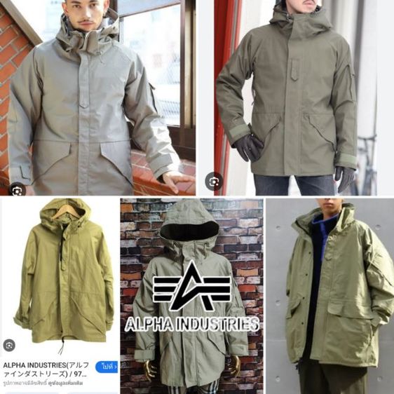 ALPHA PARKA, COLD🧥❄️US.90's รูปที่ 18
