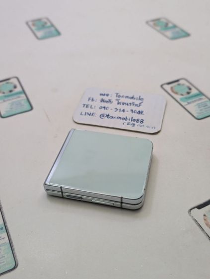 ขาย เทิร์น Samsung Galaxy Z Flip 5 Mint 256 GB ศูนย์ไทย สภาพใหม่เอี่ยม มีตัวเครื่องอย่างเดียว ไม่มีอุปกรณ์อื่น เพียง 7,990 บาท เท่านั้น ครับ รูปที่ 3