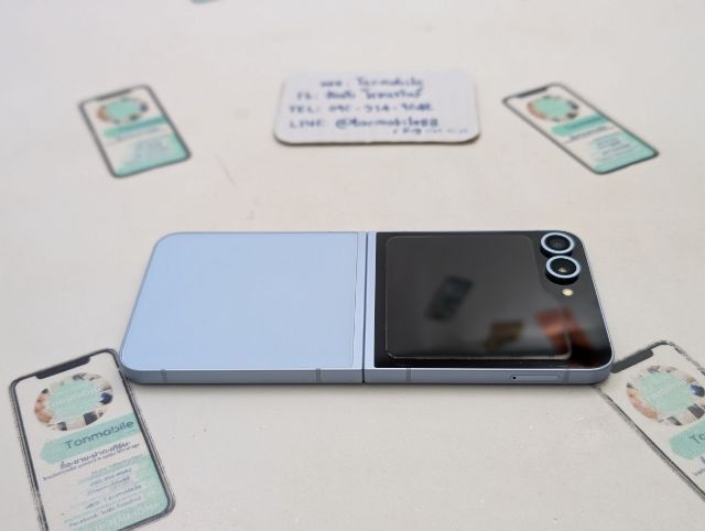 ขาย เทิร์น Samsung Galaxy Z Flip 6 สี Blue 512 GB ศูนย์ไทย สภาพใหม่เอี่ยม อุปกรณ์ครบยกกล่อง เพียง 11,590 บาท เท่านั้น ครับ รูปที่ 10