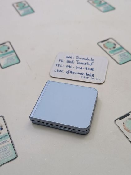 ขาย เทิร์น Samsung Galaxy Z Flip 6 สี Blue 512 GB ศูนย์ไทย สภาพใหม่เอี่ยม อุปกรณ์ครบยกกล่อง เพียง 11,590 บาท เท่านั้น ครับ รูปที่ 4