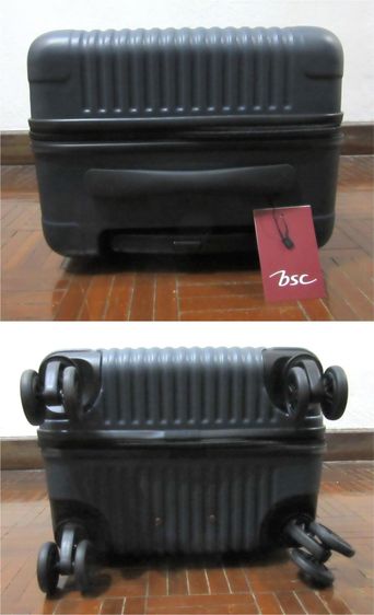 กระเป๋าเดินทาง BSC blue 20 นิ้ว วัสดุ ABS ล้อ 4 ทิศทาง (มือ1) รูปที่ 4