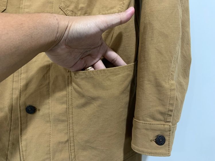 เสื้อแขนยาว UNIQLO แท้ 💯 size M ขนาดอก 21.5 ยาว 27 นิ้ว สภาพใหม่มาก ดีเทลสวยทรงสวย เนื้อผ้ายืดหยุนดีมาก หายากน่าสะสมครับ รูปที่ 3