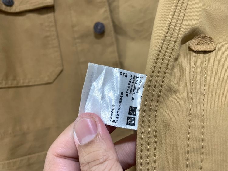 เสื้อแขนยาว UNIQLO แท้ 💯 size M ขนาดอก 21.5 ยาว 27 นิ้ว สภาพใหม่มาก ดีเทลสวยทรงสวย เนื้อผ้ายืดหยุนดีมาก หายากน่าสะสมครับ รูปที่ 8