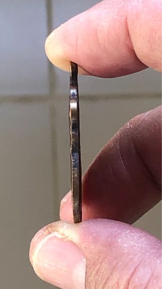 เหรียญหลวงปู่เอี่ยมหลังยันต์ 4 จุด วัดหนัง ปี 2497 รูปที่ 3