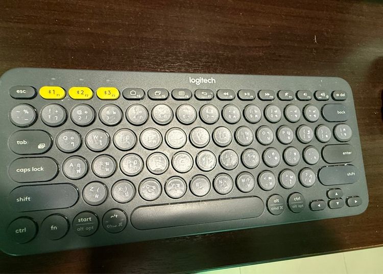 เม้าส์ และคีย์บอร์ด Logitech Bluetooth Keyboard Multi-Device K380 