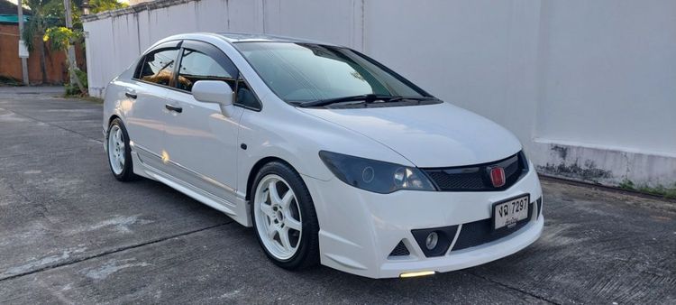 Honda Civic 2008 1.8 E i-VTEC Sedan เบนซิน เกียร์อัตโนมัติ ขาว รูปที่ 4