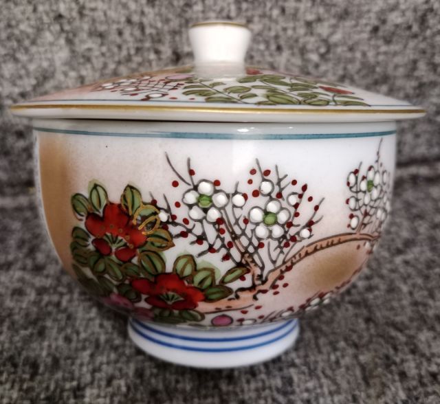 ถ้วยชาพร้อมฝาญี่ปุ่น งานแท้