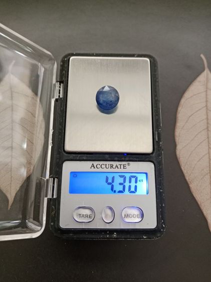 พลอยไพลิน(เผาใหม่) 4.3 กะรัต รูปที่ 5